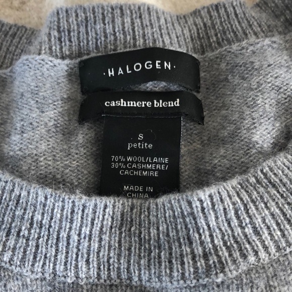 Halogen Cashmere Blend Sweater - Picture 2 of 3